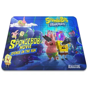 پازل 54 تکه نمااستور طرح باب اسفنجی و پاتریک کد 1028