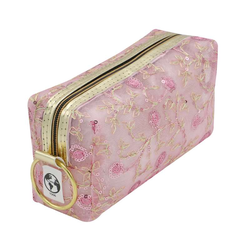 کیف لوازم آرایش زنانه سیی مدل تور گیپور کد 1651