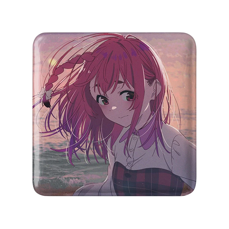 پیکسل خندالو طرح سومی انیمه کانوجو اوکاری مدل مربعی کد 34854