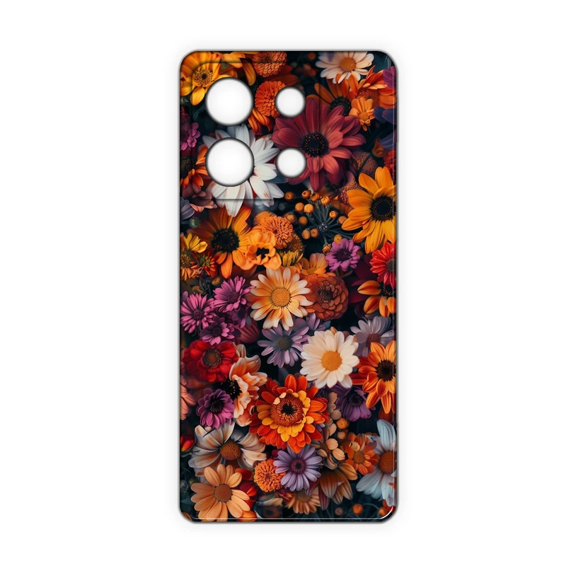 کاور مدل گل کد 307 مناسب برای گوشی موبایل شیائومی Redmi Note 13 4G