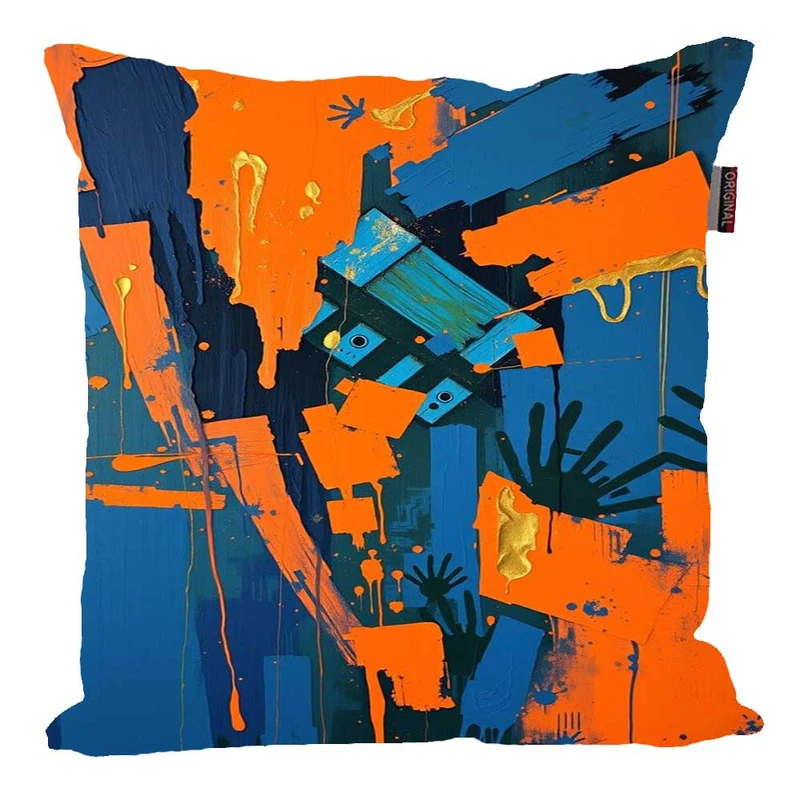 کوسن پاد آفرین مدل فانتزی رنگی مدرن کد 2086