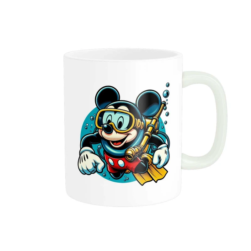 ماگ پاد آفرین طرح کارتون میکی موس Mickey Mouse کد 3544