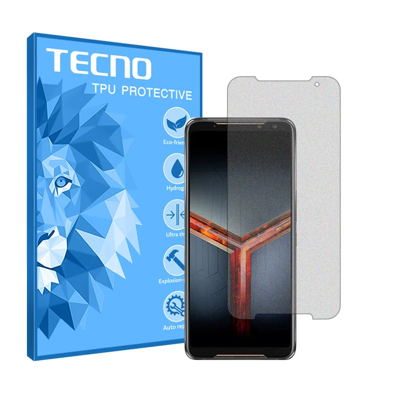 محافظ صفحه نمایش مات تکنو مدل Resistant مناسب برای گوشی موبایل ایسوس ROG Phone II ZS660KL