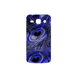 MAHOOT Purple Feather Cover Sticker for Samsung Galaxy STAR PLUS 2