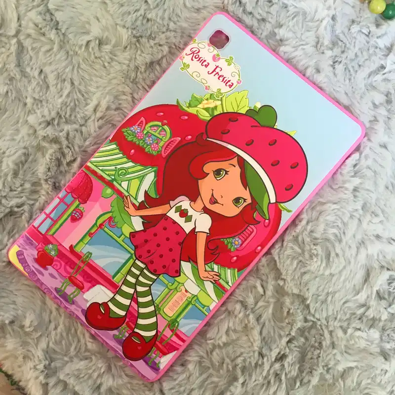 کاور طرح توت فرنگی کد TB187 مناسب برای تبلت سامسونگ Galaxy Tab A7 Lite SM-T225