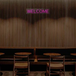 چراغ نئونی دیواری آرن تیم طرح Welcome