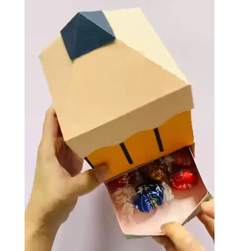 جعبه هدیه مدل مداد طرح باکس و کشو