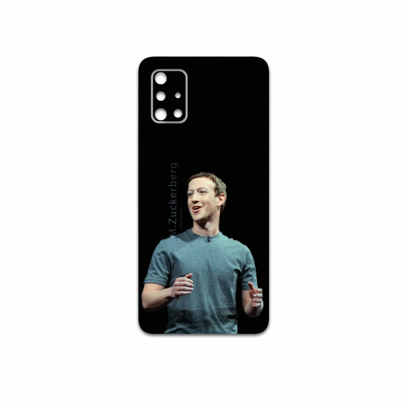 برچسب پوششی ماهوت مدل Mark Zuckerberg مناسب برای گوشی موبایل سامسونگ Galaxy A71 5G