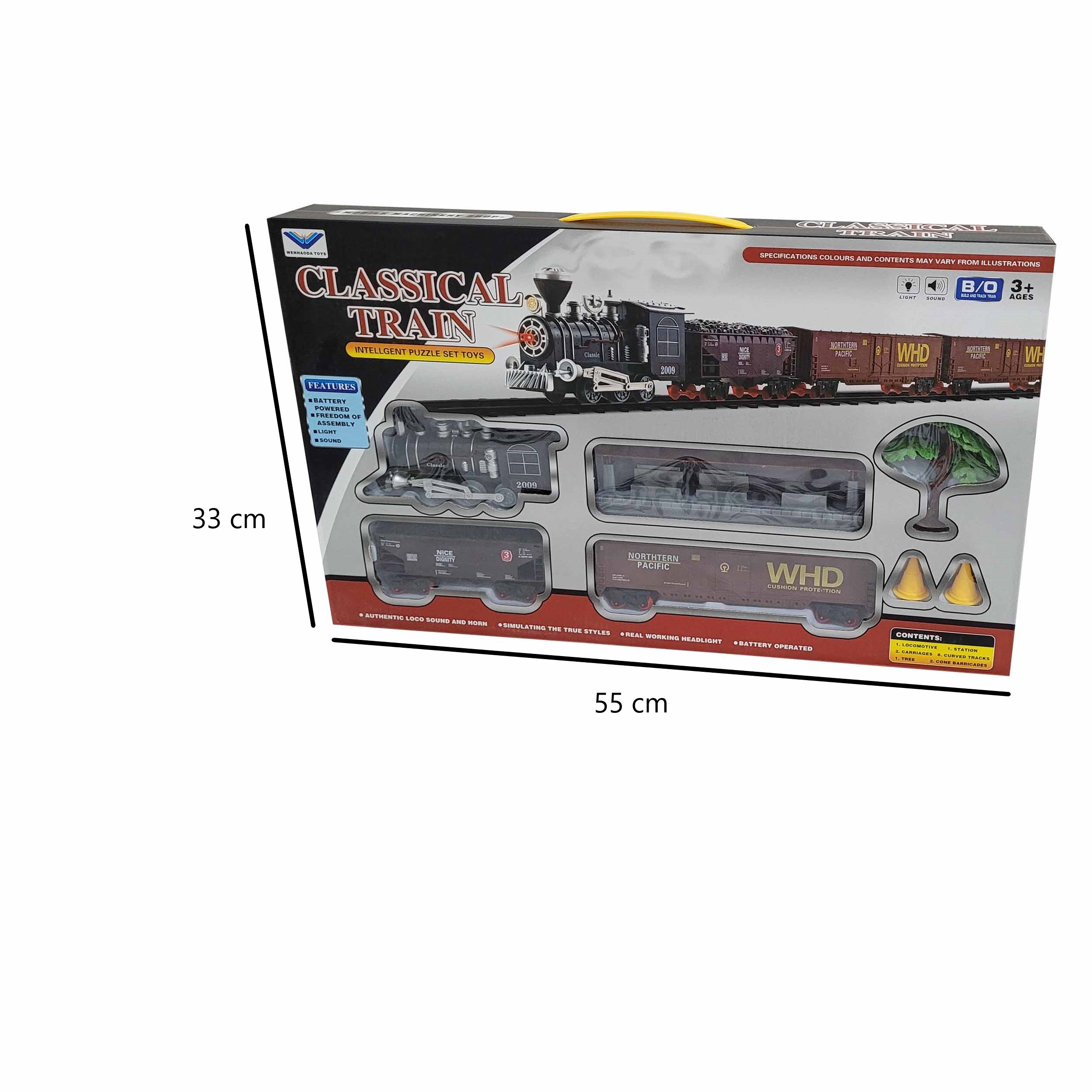 قطار بازی مدل CLASSICAL TRAIN کد 989