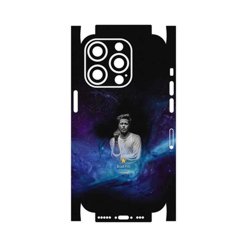 برچسب پوششی ماهوت مدل Brad Pitt-FullSkin مناسب برای گوشی موبایل اپل iPhone 14 Pro