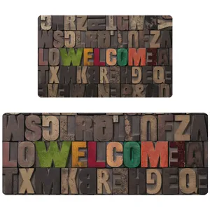  پادری مدل آشپزخانه رویه مخمل طرح ترک کد 2303 مجموعه دو عددی