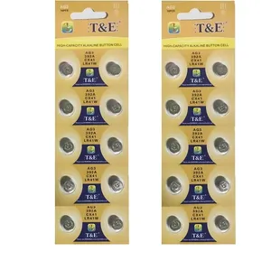 باتری ساعت تی اند ای کد AG3 LR41 392 بسته 20 عددی
