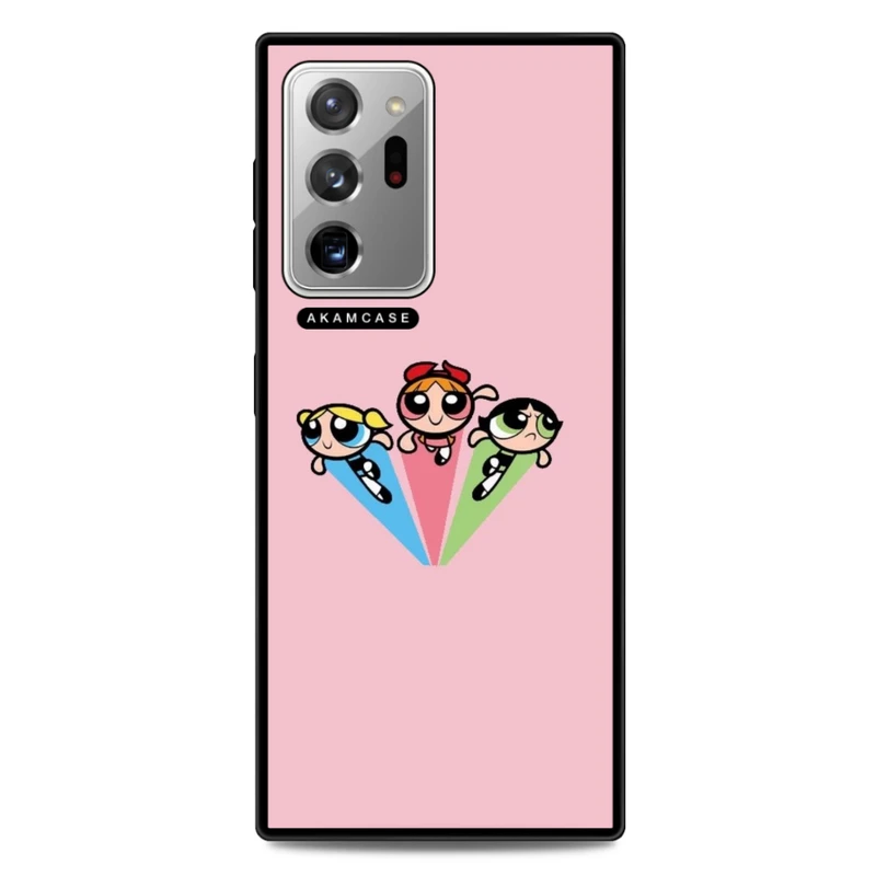 کاور آکام مدل AMCWSGN20U-POWERPUFF GIRLS-10 مناسب برای گوشی موبایل سامسونگ Galaxy Note 20 Ultra