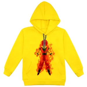 هودی پسرانه مدل مبارز F193 رنگ زرد