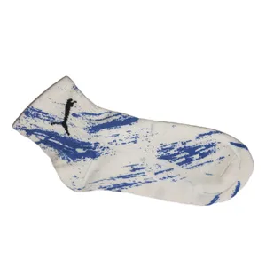 جوراب ساق کوتاه مدل آب رنگی LS_PUM_WHI_BLU