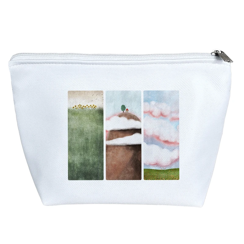 کیف لوازم آرایش دخترانه خندالو مدل طبیعت کد H300