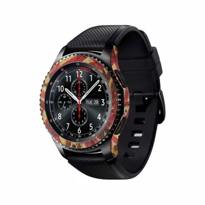 MAHOOT Nastaliq-6 Cover Sticker for Samsung Galaxy Gear S3 Frontier Smartwatch