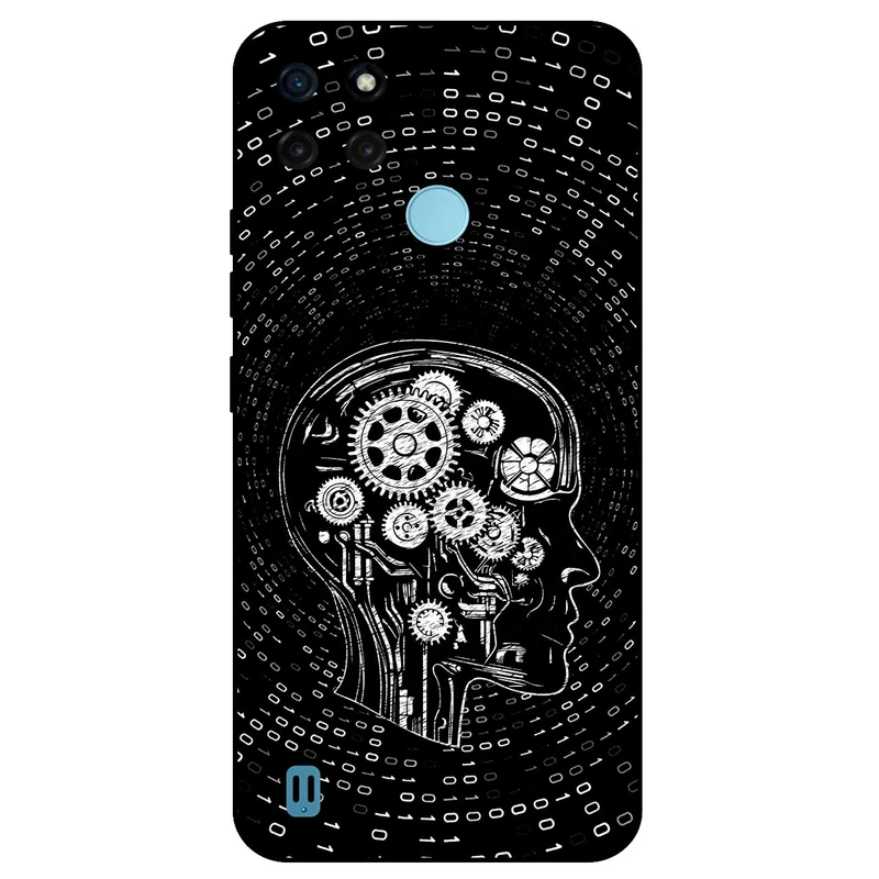 کاور مگافون طرح ربات انسانی مدل 7428 مناسب برای گوشی موبایل ریلمی C21Y  