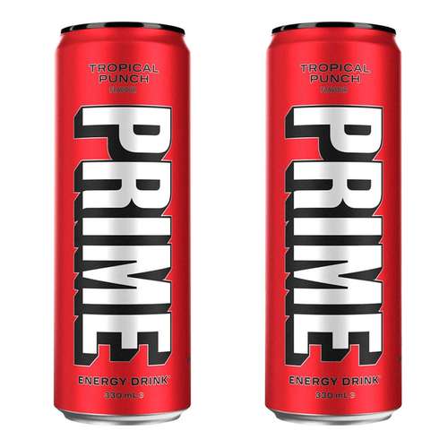 نوشیدنی انرژی زا طعم استوایی پرایم - 330 میل بسته 2 عددی