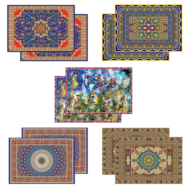 کاغذ کادو تیما مدل مینیاتور سایز 50 * 70 سانتی متر مجموعه 10 عددی