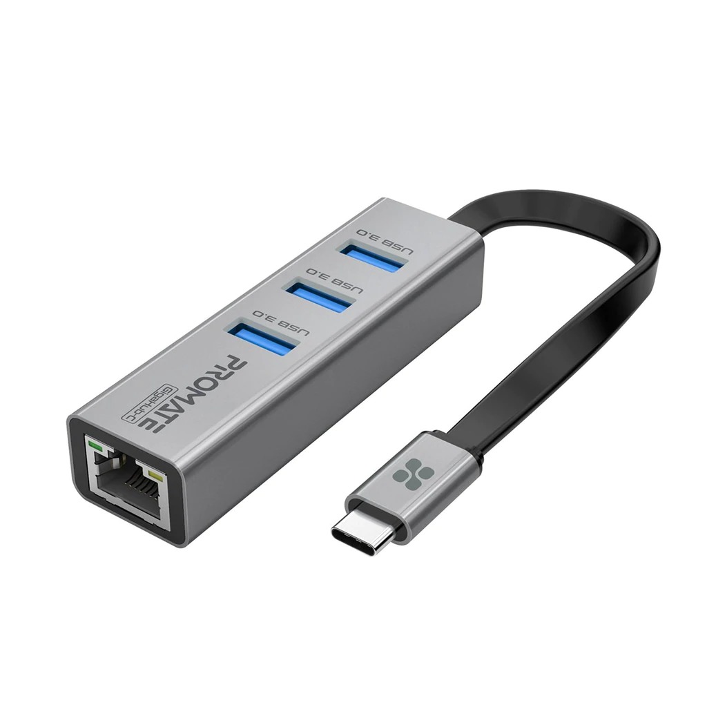 هاب 4 پورت USB-C پرومیت مدل GIGAHUB-C