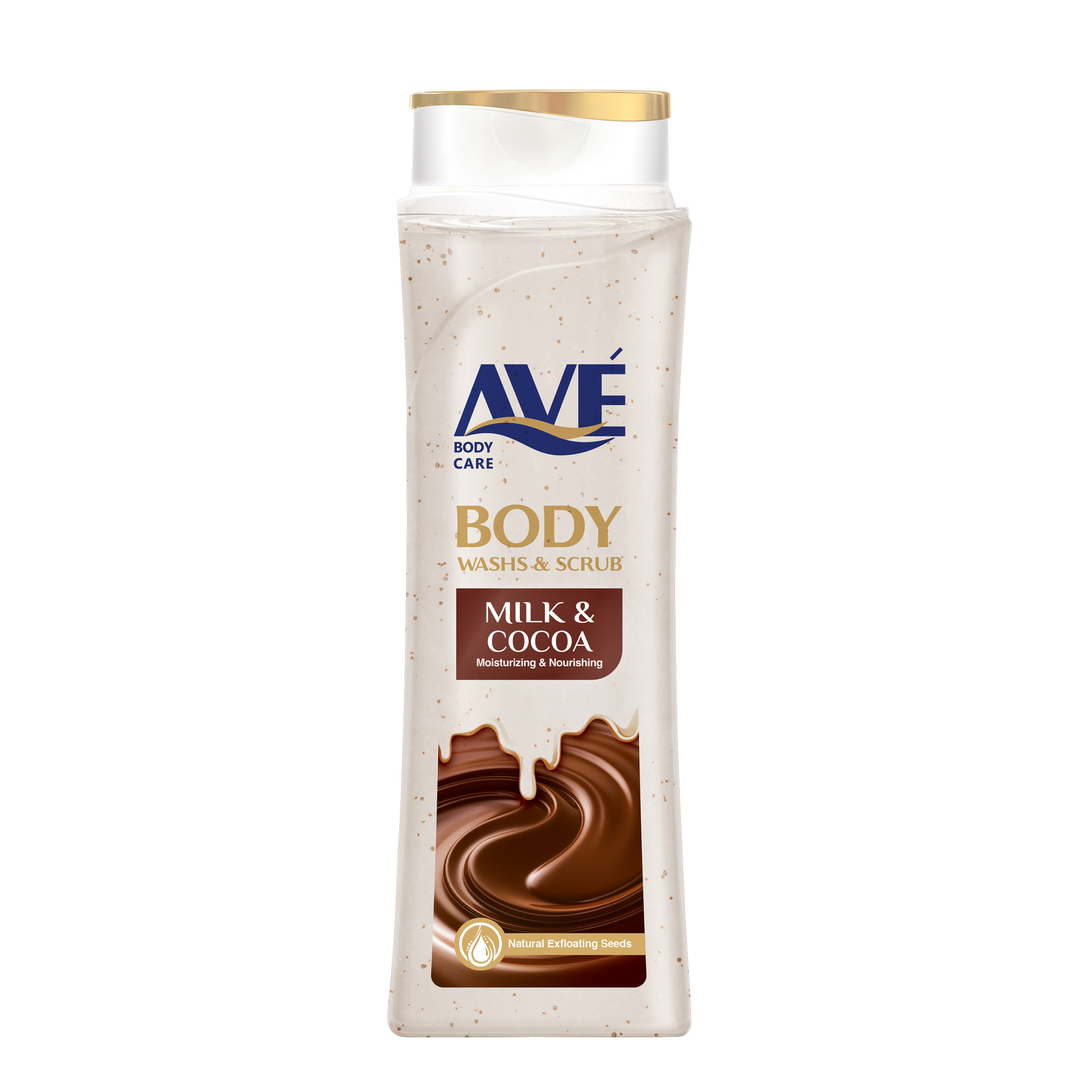شامپو صورت و بدن اسکراب اوه مدل Milk And Cocoa وزن 380 گرم
