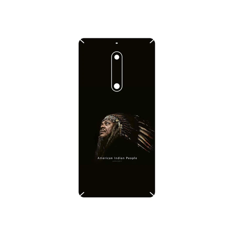 برچسب پوششی ماهوت مدل Portrait of an Indian Man مناسب برای گوشی موبایل نوکیا 5