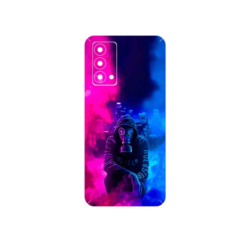 برچسب پوششی ماهوت مدل Smoke Rainbow Digital Art 2 مناسب برای گوشی موبایل ریلمی GT Master