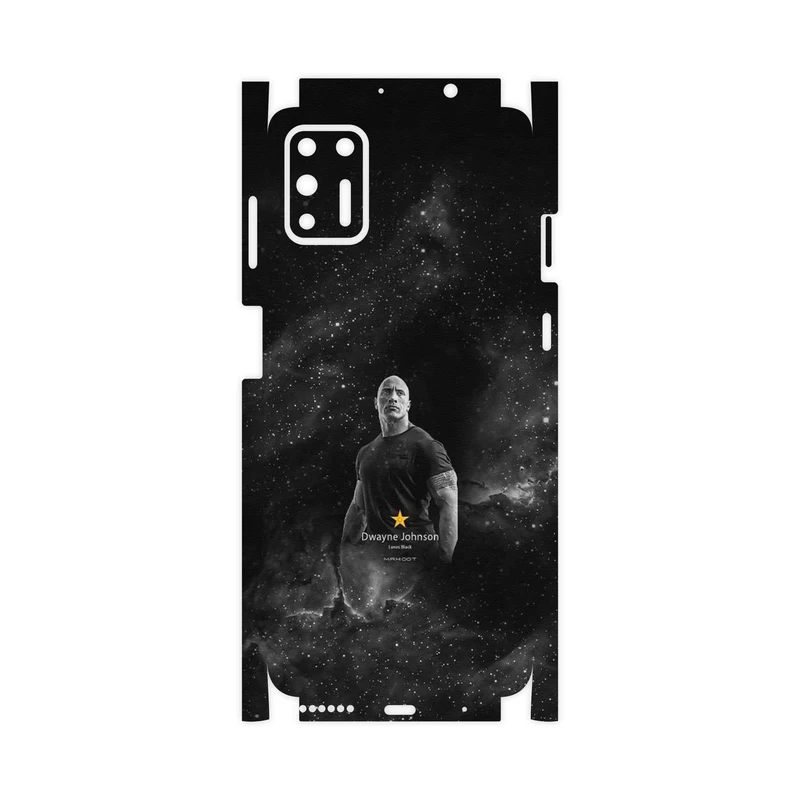 برچسب پوششی ماهوت مدل Dwayne Johnson-FullSkin مناسب برای گوشی موبایل موتورولا Moto G9 Plus