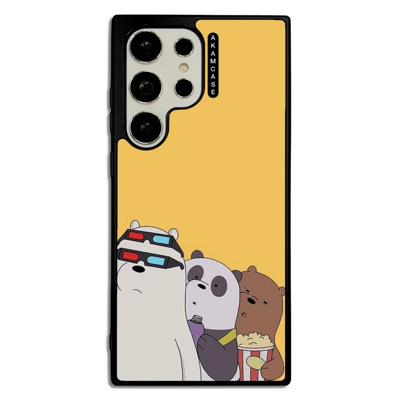 کاور آکام مدل AMCWSGS23U-BARE BEAR6 مناسب برای گوشی موبایل سامسونگ Galaxy S23 Ultra