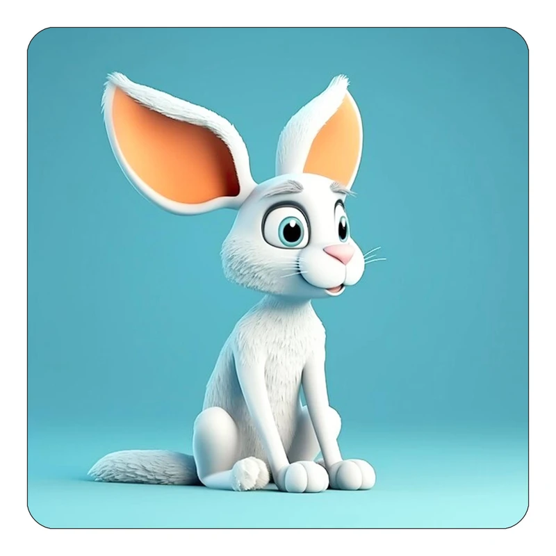 مگنت کاکتی طرح حیوانات کارتونی مدل mp28691