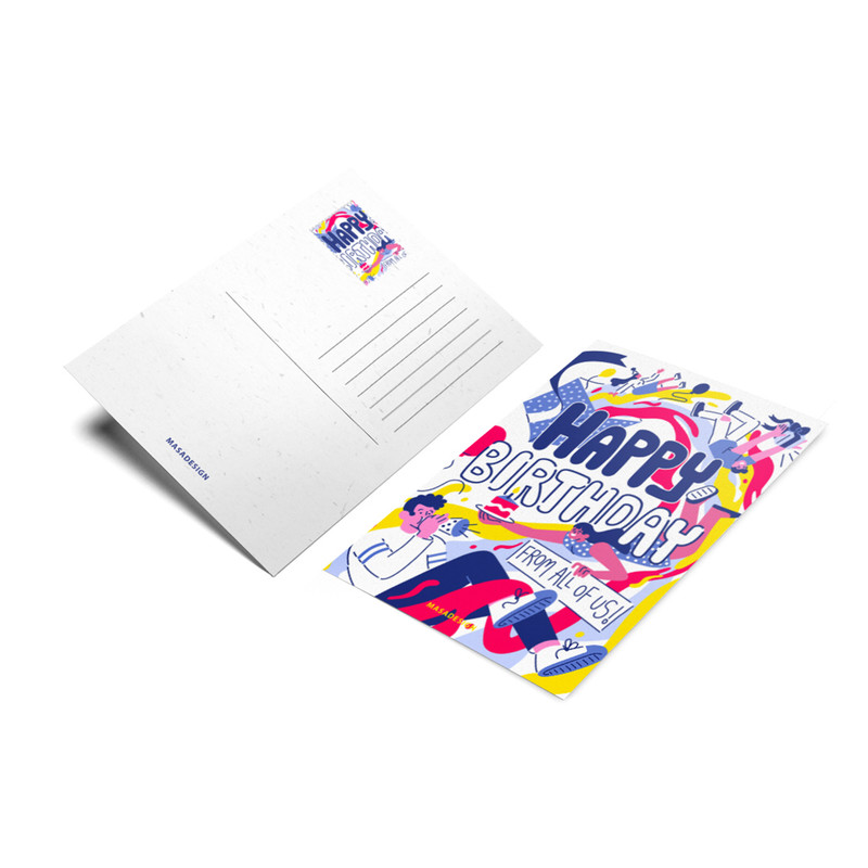 کارت پستال ماسا دیزاین مدل stkv0540 تولد