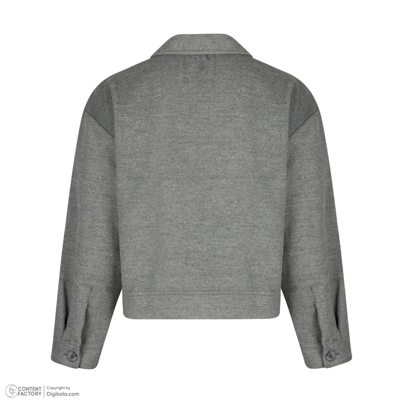 کت زنانه آر اِن اِس مدل 11121794 رنگ طوسی