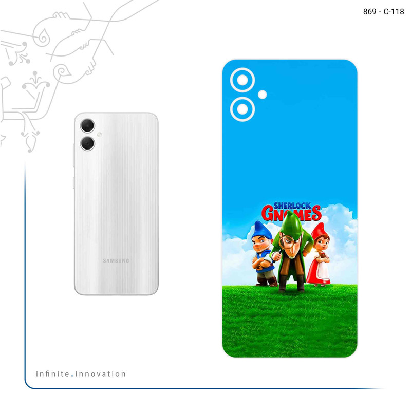 برچسب پوششی ماهوت مدل Sherlock Gnomes مناسب برای گوشی موبایل سامسونگ Galaxy A05