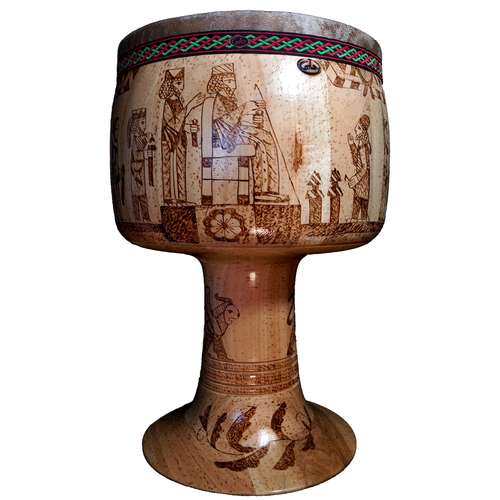 تنبک حلمی مدل تخت جمشید