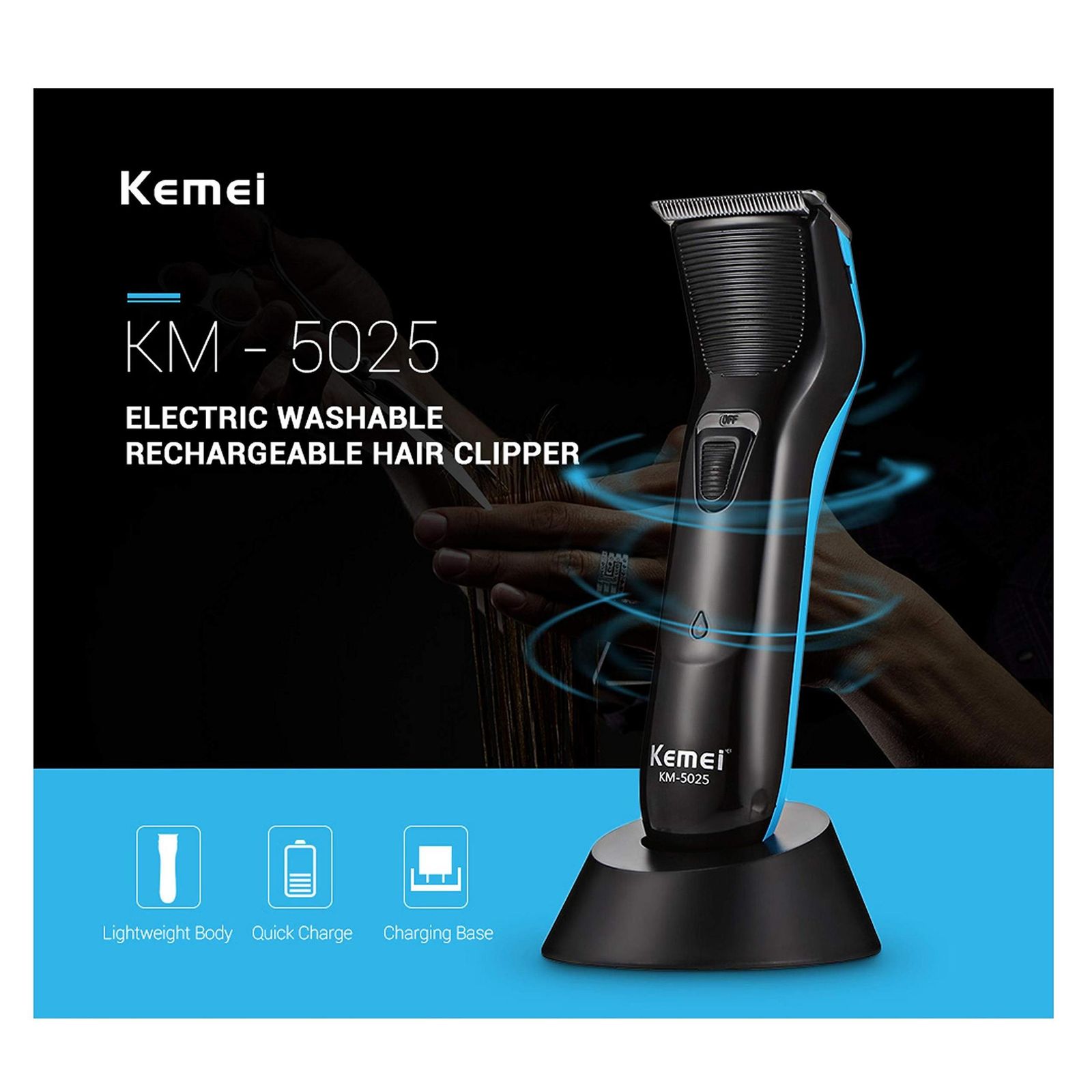 ماشین اصلاح کیمی مدل KM-5025 -  - 2