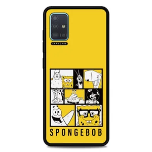 AKAM AMC-WSGA51-SPONGE BOB3 Cover For Samsung Galaxy A51