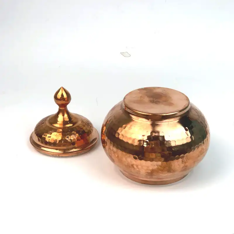 قندان مسی مدل گنبدی