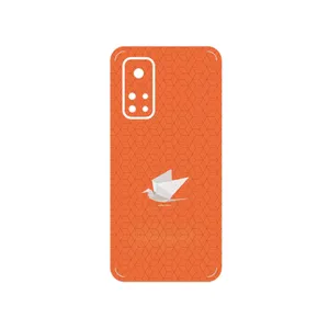 MAHOOT Minimalist origami bird Cover Sticker for Xiaomi Mi 10T Pro 5G