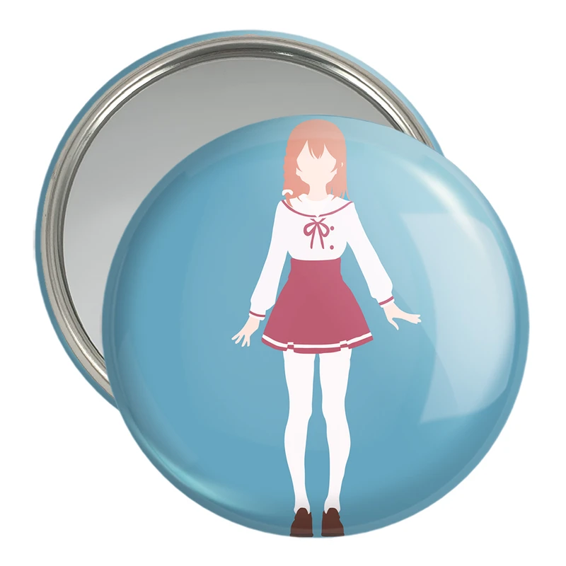 آینه جیبی خندالو مدل ساکوراساوا انیمه کانوجواوکاری  کد 18175