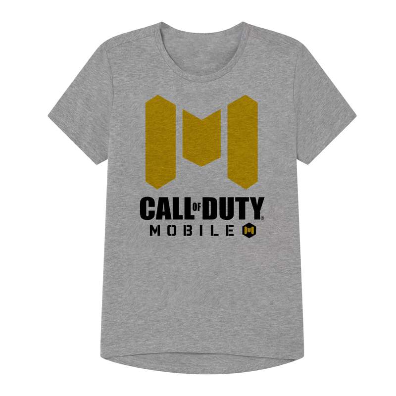 تیشرت پسرانه مدل CALL OF DUTY کد B6 رنگ طوسی