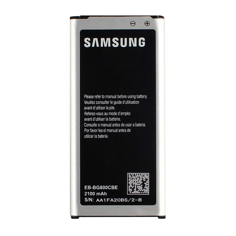 تصویر باتری موبایل مدل EB-BG800CBC ظرفیت 2100 میلی آمپر ساعت مناسب برای گوشی موبایل سامسونگ Galaxy S5 mini