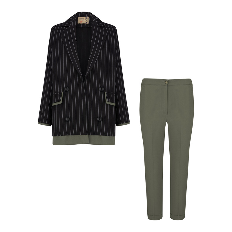 ست کت و شلوار زنانه السانا مدل سونار کد 189269