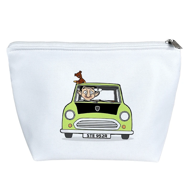 کیف لوازم آرایش دخترانه خندالو مدل مستر بین و تدی کد H484