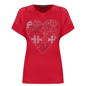 تی شرت آستین کوتاه زنانه مدل 3791