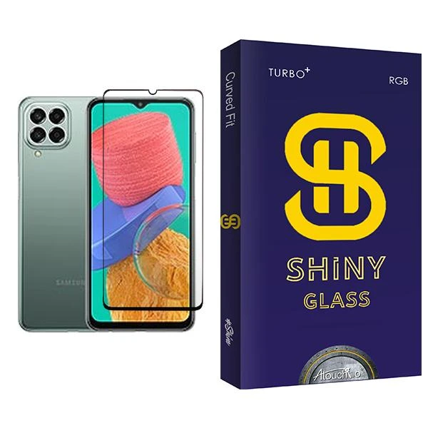 محافظ صفحه نمایش سرامیکی آتوچبو مدل Shiny Glass1 مناسب برای گوشی موبایل سامسونگ Galaxy M33