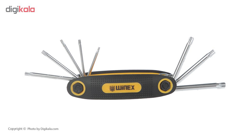 مجموعه 8 عددی آچار آلن وینکس مدل EH2578 مجموعه 8 عددی آچار آلن وینکس مدل EH2578