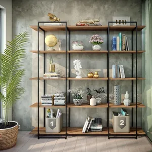 شلف دیواری دیزم مدل SLF_Q100_150_BRN