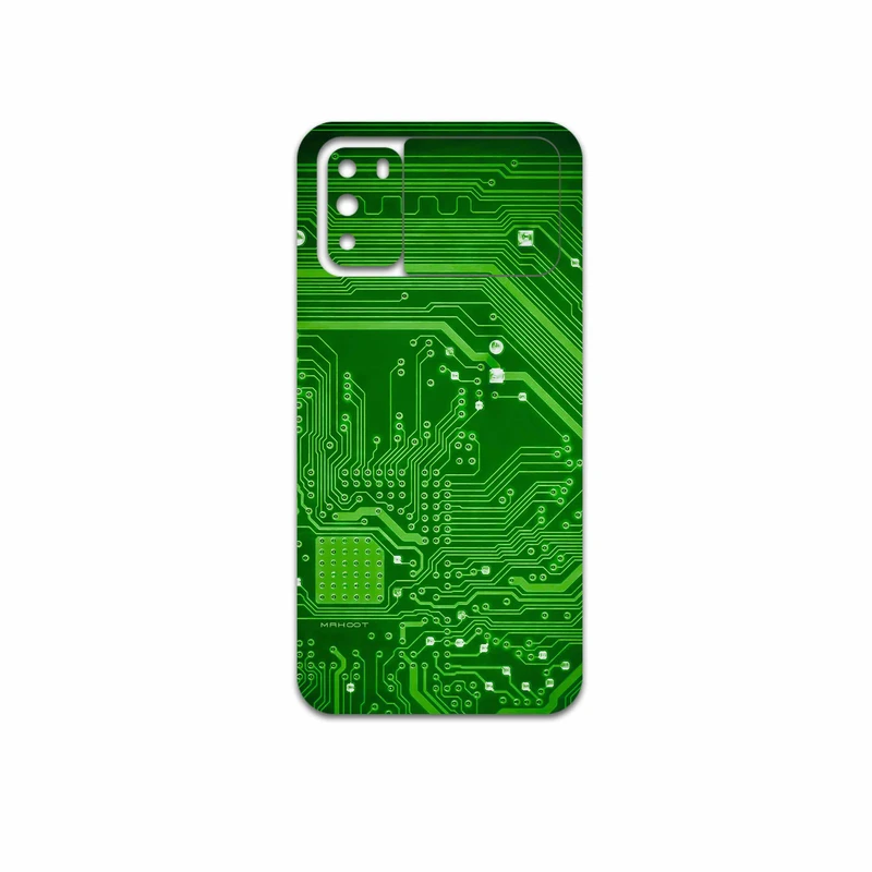 برچسب پوششی ماهوت مدل Green Printed Circuit Board مناسب برای گوشی موبایل شیائومی Poco M3