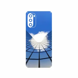 MAHOOT Glass skyscraper Cover Sticker for Motorola Moto G52